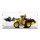 Pr&eacute;sentoir en acrylique pour LEGO&reg; 42207 La chargeuse sur pneus Volvo L120 Electric (avec fond noir)