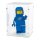 Display in acrilico per LEGO&reg; 40921 Grande minifigure di astronauta blu (con fondo bianco)