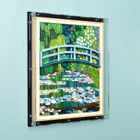 Acryl-Wand-Display f&uuml;r LEGO&reg; 31220 Claude Monet...