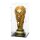 Pr&eacute;sentoir en acrylique pour LEGO&reg; 43020 Troph&eacute;e officiel de la Coupe du monde de la FIFA  (avec fond noir)