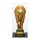 Pr&eacute;sentoir en acrylique pour LEGO&reg; 43020 Troph&eacute;e officiel de la Coupe du monde de la FIFA  (avec fond noir)