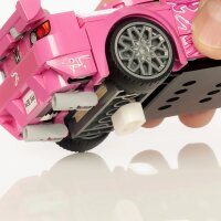 Acryl-Display f&uuml;r LEGO&reg; 77241 2 Fast 2 Furious Honda S2000 (Mit schwarzem Boden)