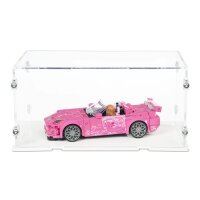 Acryl-Display f&uuml;r LEGO&reg; 77241 2 Fast 2 Furious Honda S2000 (Mit schwarzem Boden)