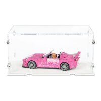 Acryl-Display f&uuml;r LEGO&reg; 77241 2 Fast 2 Furious Honda S2000 (Mit schwarzem Boden)