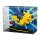 Display acrilico per LEGO&reg; 72153 Pok&eacute;mon Pikachu e Pok&eacute; Ball  (con immagine di sfondo e base nera)