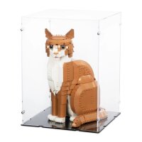 Pr&eacute;sentoir en acrylique pour LEGO&reg; 21376 Chat...