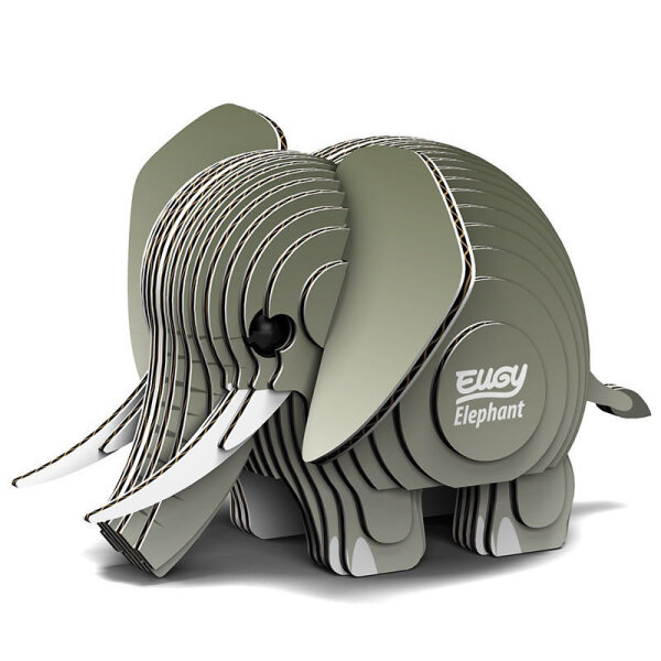 Elefant - 3D Karton Figuren Modellbausatz