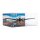 Acrylic display for LEGO&reg; 11378 Douglas DC-3 PAN AM Airliner (With background image & black base)