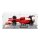 Acryl-Display f&uuml;r LEGO&reg; 11375 Ferrari F2004 & Michael Schumacher (Mit schwarzem Boden)