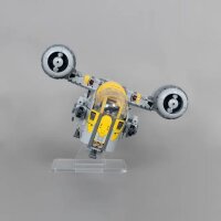 Acrylic stand for LEGO&reg; 75447 Star Wars - Razor Crest (angled, 6 cm high)