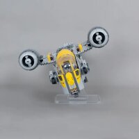 Acrylic stand for LEGO&reg; 75447 Star Wars - Razor Crest (angled, 6 cm high)