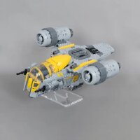 Acrylic stand for LEGO&reg; 75447 Star Wars - Razor Crest (angled, 6 cm high)