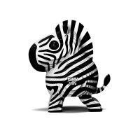 Zebra - 3D Karton Figuren Modellbausatz