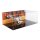 Display & supporto 2in1 in acrilico per LEGO&reg; 75442 Star Wars - N-1 Starfighter del Mandaloriano (con immagine di sfondo e base nera)