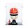 Pr&eacute;sentoir en acrylique pour LEGO&reg; 43014 Scuderia Ferrari HP Casque de Charles Leclerc (avec fond noir)