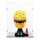 Pr&eacute;sentoir en acrylique pour LEGO&reg; 43022 Scuderia Ferrari HP Casque de Lewis Hamilton (avec fond noir)
