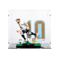 Pr&eacute;sentoir XL en acrylique pour 43015 Lionel Messi &ndash; L&eacute;gende du foot  (avec fond noir)