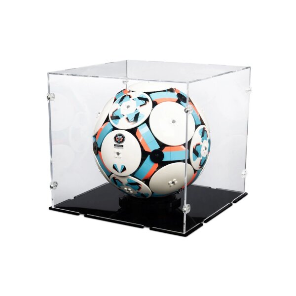 Display in acrilico per LEGO&reg; 43019 Pallone da calcio (con fondo nero)