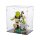Display in acrilico per LEGO&reg; 72423 Shrek, Ciuchino e Gatto con gli Stivali (con fondo nero)