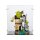 Display in acrilico per LEGO&reg; 72423 Shrek, Ciuchino e Gatto con gli Stivali (con fondo nero)