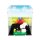 Acrylic display for LEGO&reg; 21368 Peanuts - Snoopys Doghouse (With background image & black base)
