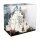 Acryl-Display f&uuml;r LEGO&reg; 11377 Der Herr der Ringe - Minas Tirith (Mit Hintergrundbild & schwarzer Holzbodenoptik)