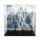 Acryl-Display f&uuml;r LEGO&reg; 11377 Der Herr der Ringe - Minas Tirith (Mit Hintergrundbild & schwarzer Holzbodenoptik)