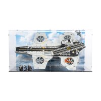 Acrylic display & 2in1 Stand for LEGO&reg; 76354 S.H.I.E.L.D. Helicarrier (With background image & black base)