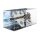 Acrylic display & 2in1 Stand for LEGO&reg; 76354 S.H.I.E.L.D. Helicarrier (With background image & black base)