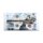 Acrylic display & 2in1 Stand for LEGO&reg; 76354 S.H.I.E.L.D. Helicarrier (With background image & black base)