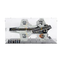 Pr&eacute;sentoir XL & Support 2en1 en acrylique pour  LEGO&reg; 76354 L&rsquo;h&eacute;liporteur du SHIELD (avec fond noir)