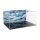 Acrylic XL display & 2in1 Stand for LEGO&reg; 76354 S.H.I.E.L.D. Helicarrier (With background image & black base)