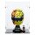 Pr&eacute;sentoir en acrylique pour LEGO&reg; 43023 McLaren Mastercard F1 Team Casque de Lando Norris (avec fond noir)