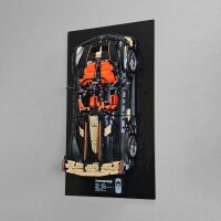 Acryl-Wand-Display f&uuml;r LEGO&reg; 42232 Koenigsegg...