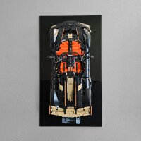 Acryl-Wand-Display f&uuml;r LEGO&reg; 42232 Koenigsegg...