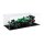 Pr&eacute;sentoir et support XL en acryliquepour LEGO&reg; 42240 Voiture Aston Martin Aramco AMR25 F1 (avec fond noir)