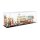 Acryl-Display f&uuml;r LEGO&reg; 43302 Disney - Main Street U.S.A. (Mit schwarzem Boden)