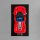 Acrylic Wall Mount for LEGO&reg; 42143 Ferrari Daytona SP3 (with black background)