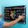 Pr&eacute;sentoir mural en acrylique pour 116 minifigurines LEGO&reg; Harry Potter et logo HP 76462 (avec fond noir)