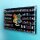 Pr&eacute;sentoir mural en acrylique pour 116 minifigurines LEGO&reg; Harry Potter et logo HP 76462 (avec fond noir)
