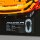 Supporto da parete in acrilico per LEGO&reg; 42172 McLaren P1 (con sfondo nero)
