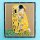 Acryl-Wand-Display f&uuml;r LEGO&reg; 31221 Gustav Klimt - Der Kuss (Mit schwarzem Hintergrund)