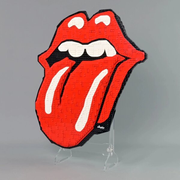Acrylic stand for LEGO&reg; 31206 The Rolling Stones