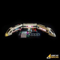 Kit di illuminazione a LED per LEGO® 60051 Treno passeggeri alta velocità