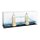 Acrylic display for LEGO&reg; 21067 Tower Bridge (With black floor)
