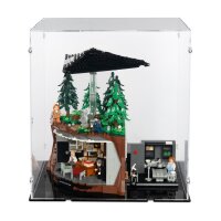 Acrylic display for LEGO&reg; 21369 The X-Files (With black floor)