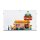Display in acrilico per LEGO&reg; o altri articoli da esposizione 41 x 41 x 25 cm (con base nera)