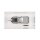 Vitrine en acrylique pour LEGO&reg; ou autres objets dexposition 49 x 28 x 31cm (avec base blance)