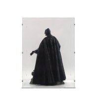 Vitrine en acrylique pour LEGO&reg; ou autres objets dexposition 34 x 28 x 44 cm (avec base blance)
