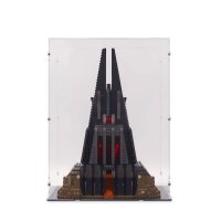 Display in acrilico per LEGO&reg; o altri articoli da esposizione 34 x 28 x 44 cm (con base nera)